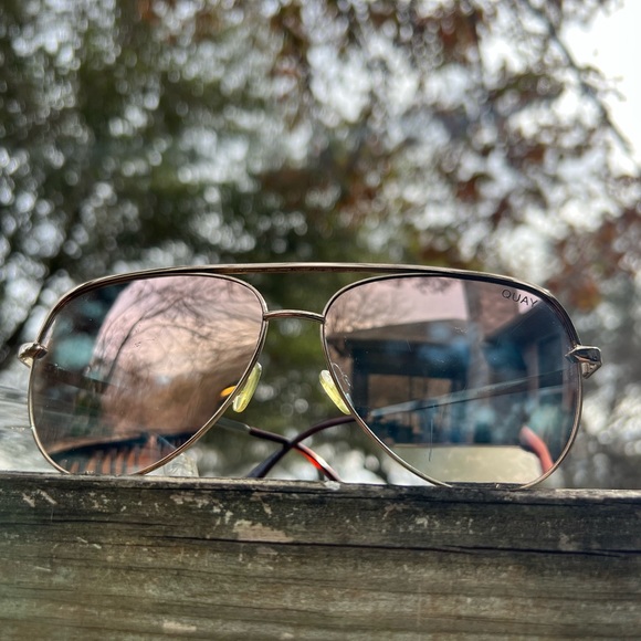 Desi PerkinsXQuay Gold High Key Sunglasses, (1st edition, Discontinued) - Picture 8 of 15